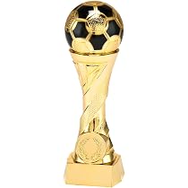Larius Coppa d'onore di calcio in oro e argento con incisione a scelta ( senza testo desiderato, argento, M