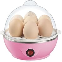 Money Plus MP Egg Boiler Electric Automatic Off 7 Egg Poacher for Steaming - (Multicolour)