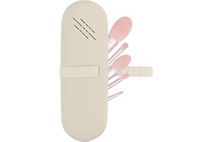 Reise-Make-up-Pinselhalter, GuKKK Kosmetik Organizer aus Silikon, Portable Reise Make Up Pinsel Tasche, Pinsel Organizer Trendige und Tragbare Kosmetikpinselhalter Aufbewahrung Box Schminktasche