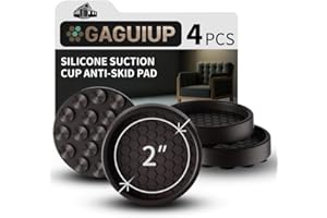 GAGUIUP Pies Almohadillas Antideslizantes para Muebles,La Almohadilla Antideslizante Patas de Goma Protectores de Piso - Mantén Tus Muebles en su Lugar para Proteger el Suelo