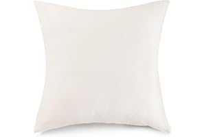 ‎ATSENSE ATsense 2er Set Kissenbezug 40x40 cm - 100% Baumwolle, Beige Kopfkissenbezug mit Reißverschluss, Super Weicher Kissenbezug, ÖkoTex Zertifiziert & für Allergiker Geeignet