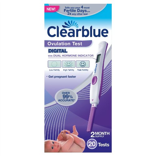 Buy 6 x Clearblue Digital Ovulation Test with Dual Hormone Indicator 20