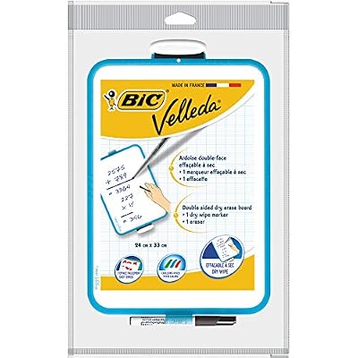 Bic Mini Tableau Velleda Surface effaçable à sec [Fournitures de bureau]