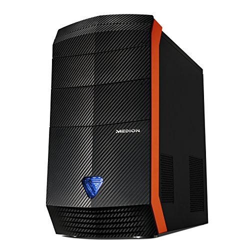 Medion P5369I Erazer Desktop PC (Intel Core i7-6700, NVIDIA GeForce GTX 1070 Founders Edition Grafikkarte, 8GB GDDR5 Speicher, 1TB HDD Festplatte, HDMI-Audio-/Video-Ausgang, Win 10 Home) schwarz - 7