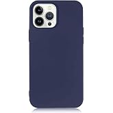 MADNOVA iPhone 12/12 Pro İle Uyumlu Lansman Kılıf İnce Sıvı Silikon 3 Katmanlı Tam Kaplamalı Yumuşak Jel Kau&ccedil;uk Telefon Kılıf