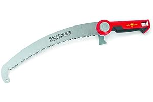 WOLF GARTEN Wolf-Garten 71ACA003650 Power Cut Saw Pro 370 Segaccio Professionale Multi-Star, Rosso/Argento