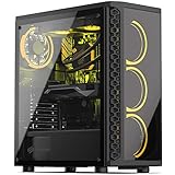 Sedatech Advanced Gaming PC AMD Ryzen 3 1200 4x 3.1Ghz, Geforce GTX1050Ti 4Gb, 8Gb RAM DDR4, 500Gb SSD NVMe M.2 PCIe, 1Tb HDD, Wifi. Desktop Computer, without OS