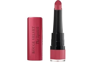 ‎BOURJOIS Bourjois Rouge Velvet The Lipstick trwała szminka w sztyfcie, matowa pomadka do ust, efekt do 24h, nr 03 - Hyppink Chic!