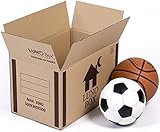 Pack de 10 Cajas de Cartón Mudanza Resistente - Canal Simple de Calidad Superior