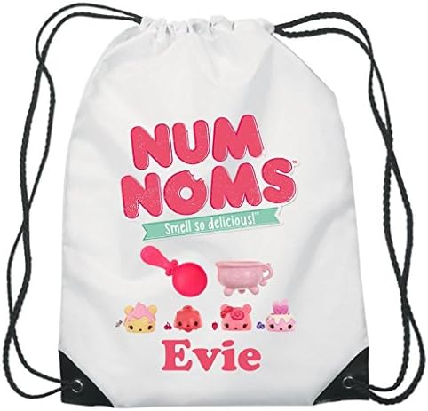 Num Noms Drawstring Swimming, School, PE Bag Personalised NumNoms
