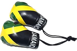 VEPOTY Car Mirror Punching Gloves Simulated Mini Boxing Gloves Hanging Boxing Gloves for Home Car Bag Decor