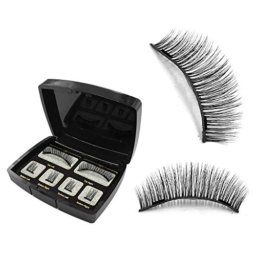 Preisvergleich Produktbild Komener Wimpern Dreidimensionale Doppel Magnet Magnet Magnetische Wimpern Wimpern
