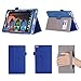 Produktbild ISIN Tablet Fall Serie Lenovo Tab 4 8 TB-8504F, TB-8504N und TB-8504X 8,0 Zoll Tablet Premium PU-Leder Schutzhülle Taschen mit Handschlaufe,Stylus Halter und Kartenschlitz (Blau)