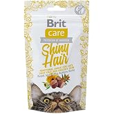Brit Care Functional Snack, Parlak T&uuml;yler Ve Sağlıklı Cilt İ&ccedil;in, Tahılsız, Fonksiyonel Kedi &Ouml;d&uuml;l&uuml;, 50 g