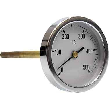 Thermomètre à Viande Numérique Avec Sonde - Plage 0-250°C - Minuterie - Dos Magnétique Et Support