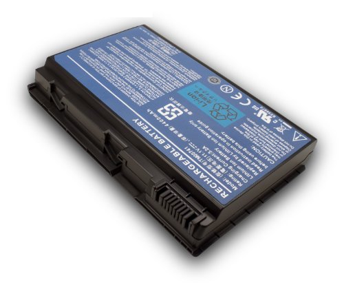 MTEC Laptop Notebook Akku 4400mAh 48,84Wh 10,8V/11,1V für Acer Extensa 5120 5210 5220 5230 5420 5430 5610 5620 5630 7120 7220 7420 7620 5220-101G08Mi 5620Z 5620Z-2A2G08Mi TravelMate 5220 5230 5310 5320 5330 5520 5530 5710 5720 5730 6592 7220 520-5A1G16Mi 5520-5134 5520-7A2G16Mi 5710G 5720-301G16N 7720G ersetzt Originalakku Bezeichnung: 23.TCZV1.004 4UR18650F-2-WST-3 934C2220F 934T2220F AK.008BT.054 BT.00603.024 BT.00603.029 BT.00604.011 BT.00604.015 BT.00605.014 CONIS71 GRAPE34 LIP-6219VPC - 2