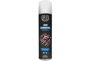 Anti-Rongeurs et Martres Aérosol Ultra-Efficace SNQR - 300mL | Protection Voiture et Maison | Action Immédiate et Durable | Protection Longue Durée et Facile d'Utilisation