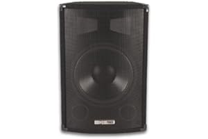 HQ-Power 2-Wege-Lautsprecher, 300 W, 8 Ω, 8 Tieftöner + Hochtöner, schwarz