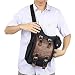 Produktbild Herren Vintage Leinwand Leder Military Utility Schulter Messenger Bags – Schwarz
