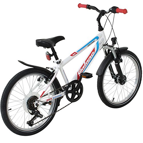 20 Zoll MTB Jugendfahrrad Galano Kinderfahrrad Mountainbike MTB weiß - 3