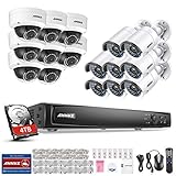 【PoE Einfache Einrichtung, auch für Anfänger.】 Es wird nur ein einziges Ethernet Kabel benötigt, um das Videosignal zu übertragen und die Kamera gleichzeitig mit Strom zu versorgen. Sie müssen daher kein separates Netzteil verwenden, um jede Kamera an das nahe gelegene Netzteil anzuschließen. Eine sichere, stabile und zuverlässige Kraftübertragung ist immer gewährleistet.