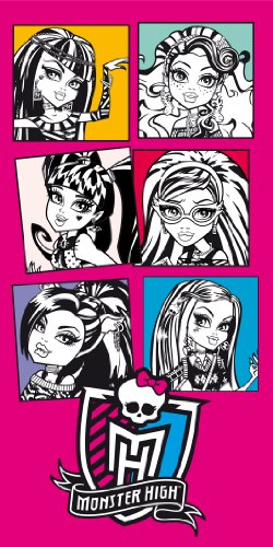 Monster High Geschenk Set 3-tlg. Strandtuch, Handtuch, Gästetuch - 2
