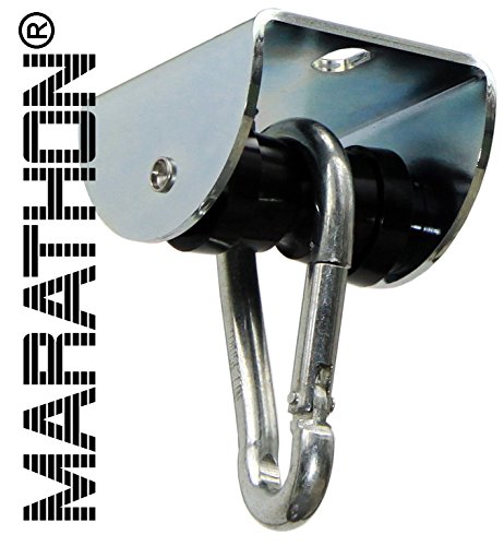 Preisvergleich Produktbild MARATHON Rollengelenk - lautloser Schaukelhaken und Schaukelgelenk mit Kugellager für Hängesessel, Schaukeln und Hängematten