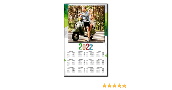 30+ Calendari Personalizzati Gratis calendario 2022 da stampare con foto