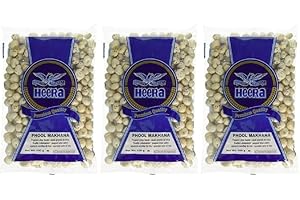 GENERIC Heera Phool Makhney Nutritious Treat And Crunchy Healthy Snacks 100Gram - Pack Of 3