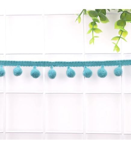 Pompon-Bordüre, Fransenbommel, Kissen- Und Vorhang Produktbild-Vorschau 10