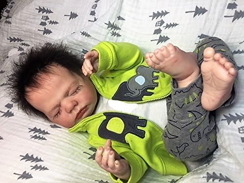 Memorable Pets Believable Babies' Sleeping "Harper" Full Torso Reborn Boy- Doll Therapy For People With Memory Loss With Aging And Caregivers
