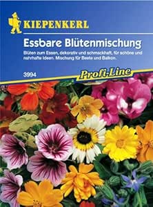 Essbare Bl&uuml;tenmischung Bl&uuml;ten f&uuml;r Gourmets einj&auml;hrige Mischung