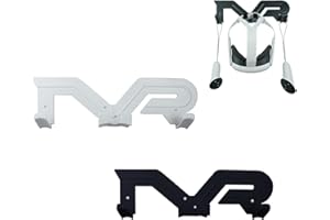Generisch VR Headset Wandhalterung Controller Halterung Home Storage Hanger für Meta Quest 3 2/Quest Pro/Pico 4 /Quest Rift VR Zubehör (Schwarz)