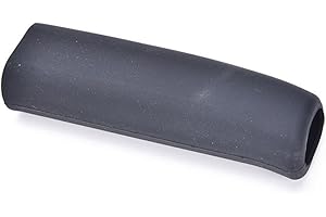 ZHOUBA Housse de frein à main en silicone antidérapant pour voiture Noir