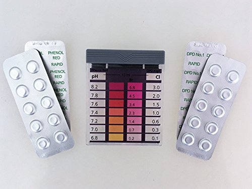 Pooltester, Testgerät, Testkoffer für PH Wert und Chlor, Schwimmbad - 2