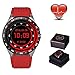 Produktbild CYGG Smartwatch-Handy All-in-One Bluetooth Android 5.1 Sim-Karte 3G Wifi mit GPS, Kamera, Herzfrequenz-Monitor, Google-Karte,Red