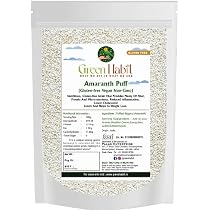 GreenHabit Amaranth Puff (Rajgira Puff) | Gluten-Free |Vegan|Non ...
