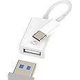 USB-C to USB A Adapter 3.0 OTG Cable Converter Apple iPhone15 Pro Max Plus Ipad Pro Air Mini Type c Thunderbolt Macbook Mouse Port Accessories Hub compatible for Samsung Google LG Galaxy S21 S22 S23