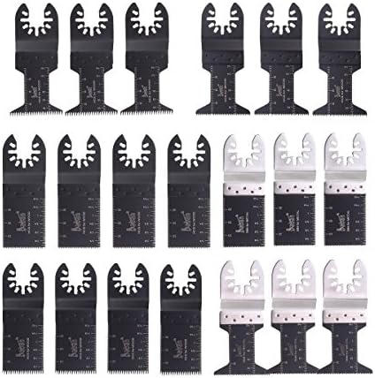BABAN 20PCS Multitool Blades Mix Blades Quick Fits General Multi-Tool