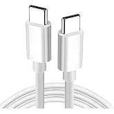 Type C to Type C Hızlı Şarj ve Data Transfer &Ouml;zellikli Şarj Kablosu, 60 W &Ccedil;ift Taraflı USB C Kablo, Y&uuml;ksek Kaliteli Malzeme 1