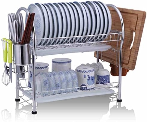 LI JING SHOP - Kitchen Shelf Multifunction Stainless Steel Drain Rack Dish Racks Anvil Plate Pot Cover Kitchenware Supplies Incorporated Storage Rack