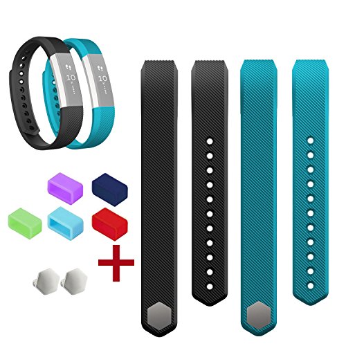 Fitbit Alta Ersatzarmband, Bluesim komfortabler buntfarbige Sport Fitness Fitbit Alta Ersatzarmband Ersatzschweißarmband Armband Ersatzband Sport-Uhrenarmband Eratzschweißband mit kostenfreien Verschluss für Fitbit Alta