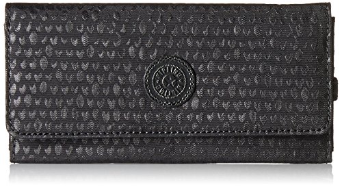 Kipling Brownie, Portefeuilles femme, Schwarz (Black Scarlet Emb), 19x10x3 cm (B x H T) Kipling Brownie, Portefeuilles femme, Schwarz (Black Scarlet Emb), 19x10x3 cm (B x H T)
