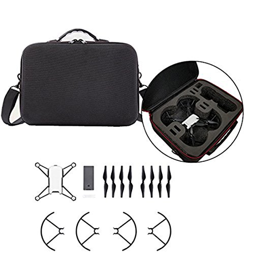 Preisvergleich Produktbild Tineer Waterproof Storage Schultertasche Hartschalenkoffer für Tello Drone und Zubehör