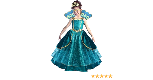 robe princesse paon