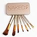 NK5 New 7 Makeup Brushes Metal Case Limited Suit