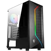 MSI MAG VAMPIRIC 100R TEMPERLI CAM 1 X A-RGB FAN 1 X 120MM FAN ATX GAMING BILGISAYAR KASASI