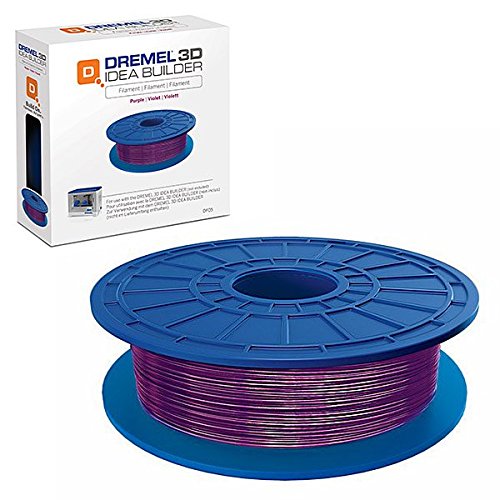 Dremel PLA Filament auf pflanzlicher Basis hergestellt, recyclebar, 1,75 mm, 3D Drucker, violett, 26153D05JA - 2