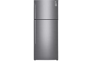 LG 610 Liters Top Mount Refrigerator with Linear Inverter Compressor, Silver - GR-C619HLCU