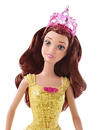 Imagen principal de Disney Princesas Muñeca, princesa purpurina Bella (Mattel CFB75)